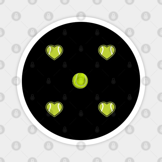 Tennis Lover Magnet by BlackMeme94